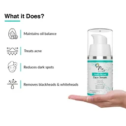 Fixderma 2% Salicylic Acid Serum 30g | With 5% Azelaic Acid & 4% Mandelic Acid | Anti-Acne & Spot Treatment | Controls Oil, Clears PoresFace Serum for Men & Women