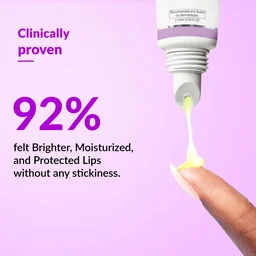 Fixderma Brightening Lip Balm 15ml with SPF 50 PA+++ | 4% Kojic Acid + 2% Alpha Arbutin | Moisturizes, Hydrates & Brightens Pigmented & Dry LipsFor Men & Women Daily Lip Care