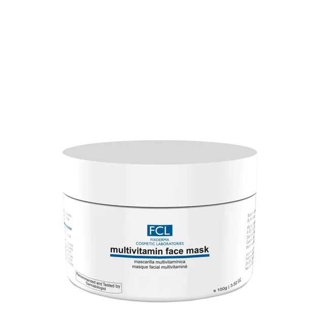 Fixderma Cosmetics Laboratories Fixderma Cosmetic LaboratoriesMultivitamin Face Mask 100gm | Enriched With Vitamins | Improves Skin Texture & Dullness | Nourishing Treatment Mask For Youthful Glowing Skin | Paraben & Sulphate Free