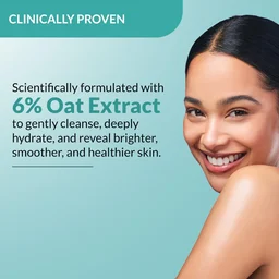Fixderma Dewrav Gentle & Hydrating Face Wash 100ml | 6% Oats Extract, Hyaluronic Acid & Vit B5 | Soothes Irritated Skin, Provides Deep HydrationFor Sensitive, Dry & Normal Skin
