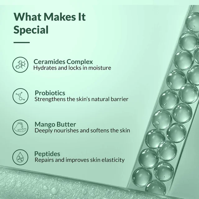Fixderma Durave Ceramide Moisturizer 50g | With Peptide & Mango Butter | Strengthens Skin Barrier, Deep Moisturizes, Repairs Dryness & Enhances SmoothnessFor All Skin Type