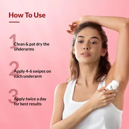 Fixderma Nigrifix Underarm Velvet Musk Roll On 60ml with 6% AHA, Lactic Acid, 1% Mandelic Acid & Kojic Acid | Brightens, Exfoliates & Smoothens Dark Underarms | Sensitive Skin Safe