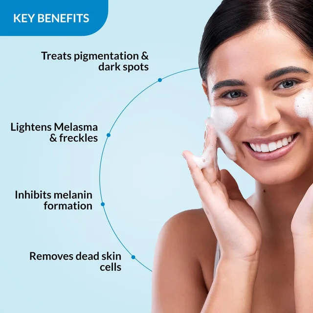 Fixderma Skarfix-TX Face Cleanser with Tranexamic Acid, Kojic Acid & Niacinamide | Advanced Pigmentation Face Wash | Brightens, Evens Skin Tone | Suitable for All Skin Types - 75gm