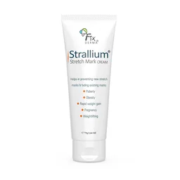 Fixderma Strallium Stretch Mark Cream | Fade and Prevent Stretch Marks | Stretch mark remover for Stomach, thighs & all body parts | Removes Pregnancy , Obesity , Weightlifting , Stretch Marks | 75g