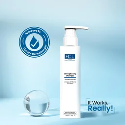 Fixderma Cosmetics Laboratories Fixderma Strengthening Shampoo 200ml | Strengthens Hair | Controls Hair Fall | Reduces Frizz | Promotes Hair Growth | Cleans Scalp | Mild Shampoo | Paraben & Sulphate Free