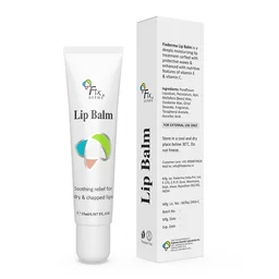 Fixderma Vitamin C & E Lip Balm 15ml for Men & Women | Pigmented & Dry Lips | Softening, Deep Hydration & Nourishment | Brightens Dark Lips & Evens Lip Tone