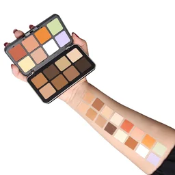 Forever52 Forever 52 16 Color Camouflage Pressed HD Palette | Conceal, Contour & Correct for All Skin Types | Light Weight | Multi-purpose concealer | Easy to blend - CHP001