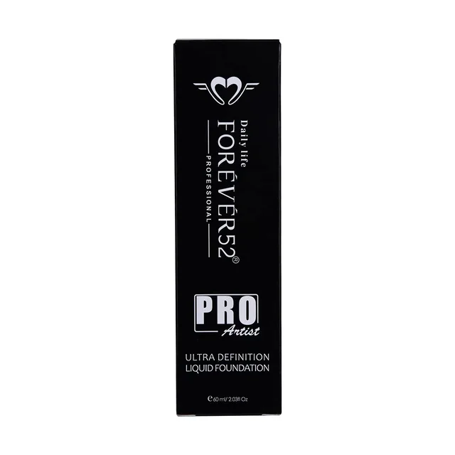 Forever52 Forever 52 Daily Life Pro Artist Ultra Definition Liquid Foundation , 60ml | Lightweight, Buildable Coverage for Flawless Skin | Waterproof | Long Lasting | Pralines-05