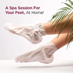 Furr by Pee Safe Peeling & Exfoliating Foot Mask for Unisex use| Glycolic & Salicylic Acid | Reduces Dry Skin & Hard Calluses | Moisturizes & Hydrates Feet | Nourishing Sock-Style Foot Mask