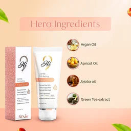 Hi9 Gentle Exfoliating Face Scrub 75g - Smooth, Renew & Revitalize Your Skin Gently