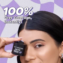 Hilary Rhoda Hair Pro Touch Up Natural Black 3g | Instant Grey Roots & Bald Spot Coverage | Fuller, Denser Look | Matte, Sweat-Proof Finish | Highly Pigmented, Long-Lasting Powder