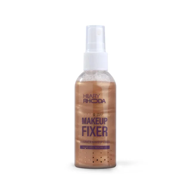 Hilary Rhoda T Hilary Rhoda Shimmer Stay Makeup Fixer 80ml Chrome Shade 02 | Aloe Vera Infused Setting Spray | Long-Lasting Hold | Hydrating & Refreshing Mist | Vegan Formula