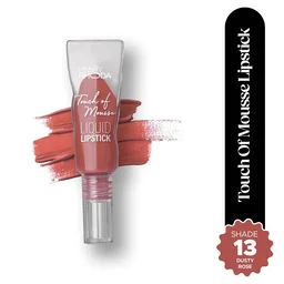 Hilary Rhoda Touch Of Mousse Lipstick Dusty Rose 13 5ml | Vegan Matte Liquid Lipstick | Long-Lasting, Smudge-Proof & Waterproof with Vitamin E