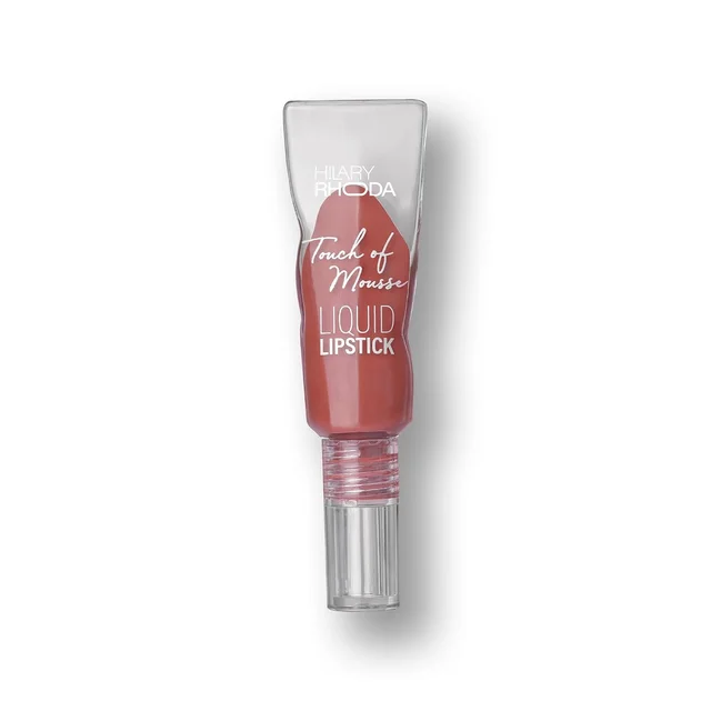 Hilary Rhoda Touch Of Mousse Lipstick Dusty Rose 13 5ml | Vegan Matte Liquid Lipstick | Long-Lasting, Smudge-Proof & Waterproof with Vitamin E