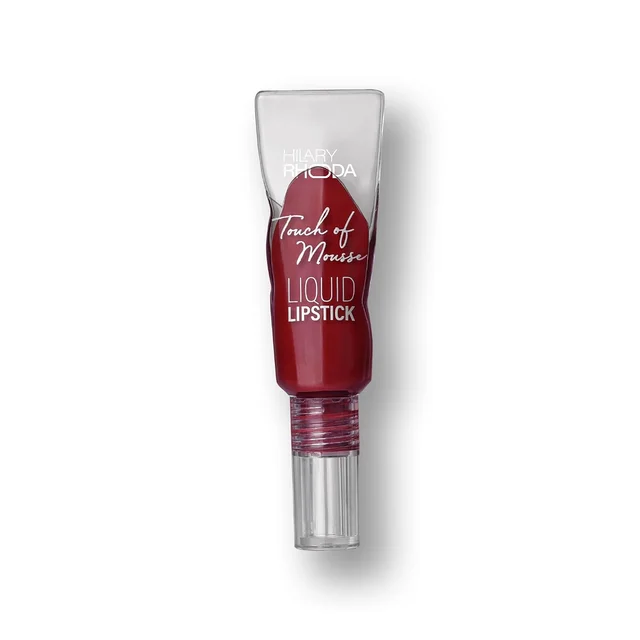 Hilary Rhoda Touch Of Mousse Lipstick Mullberry Wine 17 5ml | Vegan Matte Liquid Lipstick | Long-Lasting, Smudge-Proof & Waterproof with Vitamin E