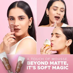 Hilary Rhoda Touch Of Mousse Lipstick My Forever 01 5ml | Vegan Matte Liquid Lipstick | Long-Lasting, Smudge-Proof & Waterproof with Vitamin E