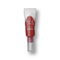 Hilary Rhoda Touch Of Mousse Lipstick Rosewood Red 15 5ml | Vegan Matte Liquid Lipstick | Long-Lasting, Smudge-Proof & Waterproof with Vitamin E