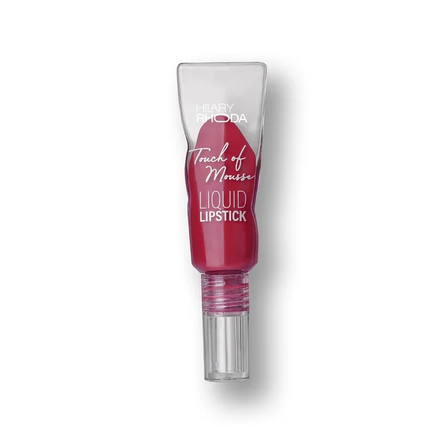 Hilary Rhoda Touch Of Mousse Lipstick Ruby Pink 08 5ml | Vegan Matte Liquid Lipstick | Long-Lasting, Smudge-Proof & Waterproof with Vitamin E