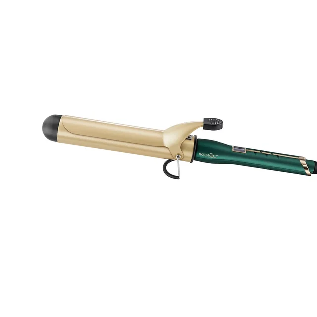IKONIC Ikonic Curling Tong-38mm, Ceramic shine infused barrel, Digital Display, Instant Heatup, Hair Curling With swivel cord Hair Styling, For Women, All Hair Type