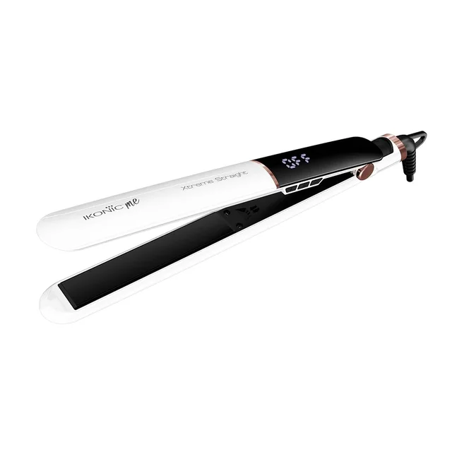 Ikonic Me Xtreme Hair Straightener for Women & Men Colour Stone | Quick Heating Ceramic Floating Plates | Digital Temperature Display | 360� Swivel Cord | Frizz-Free Salon Finish