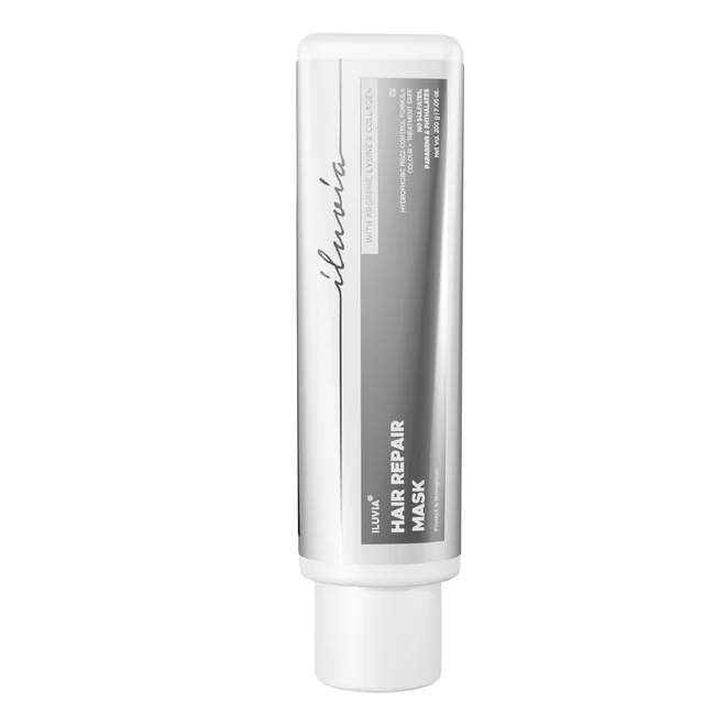 Iluvia New-Age Hydrophobic Hair Repair Mask 200g | Professional Hair Repair Mask for Dry & Chemically Treated Hair | Humidity-Resistant Anti-Frizz & Moisture Balance