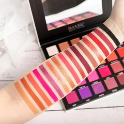 Cosluxe Imagic Professional Imagic CosluxeProfessional Galaxy Shine Eyeshadow Palette 35.8g | 30 Color Multicolor Palette | Matte, Satin & Shimmer Finish | Highly Pigmented Eye Makeup