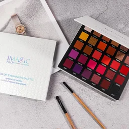 Cosluxe Imagic Professional Imagic CosluxeProfessional Galaxy Shine Eyeshadow Palette 35.8g | 30 Color Multicolor Palette | Matte, Satin & Shimmer Finish | Highly Pigmented Eye Makeup