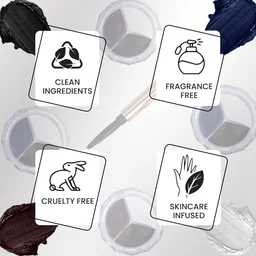 Incolor 3 in 1 Super Eyeliner EY193 with Black, Brown, White | Waterproof Multi-Color Eyeliner Pencil | Smooth Glide | Long Lasting Eye Makeup