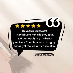Incolor 8?Piece Makeup Brush Set | Powder, Foundation, Eyeshadow, Angled Liner, Concealer, Highlighter, Pencil & Blending Face Brushes | Soft, Durable Bristles