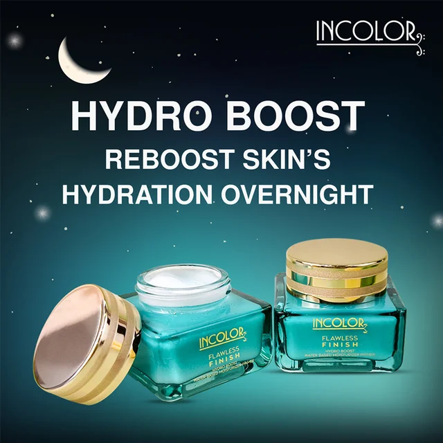 Incolor Hydro Boost Water-Based Moisturizing Primer 30ml | Flawless Finish, Lightweight Gel Primer | Hydrates, Smoothens & Preps Skin for Long-Lasting, Crease-Free Makeup