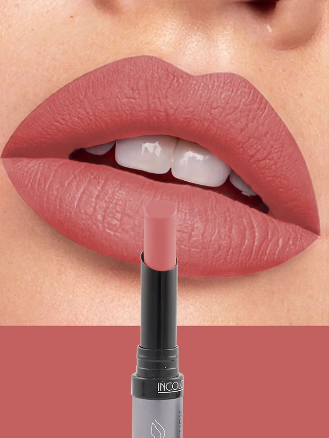 Incolor Lipfinity Non-Transfer Lipstick Shade 07 | Intense Matte Finish | Long-Lasting Wear | Smudge-Proof & Lightweight Texture | Hydrating Formula & Travel-Friendly Size