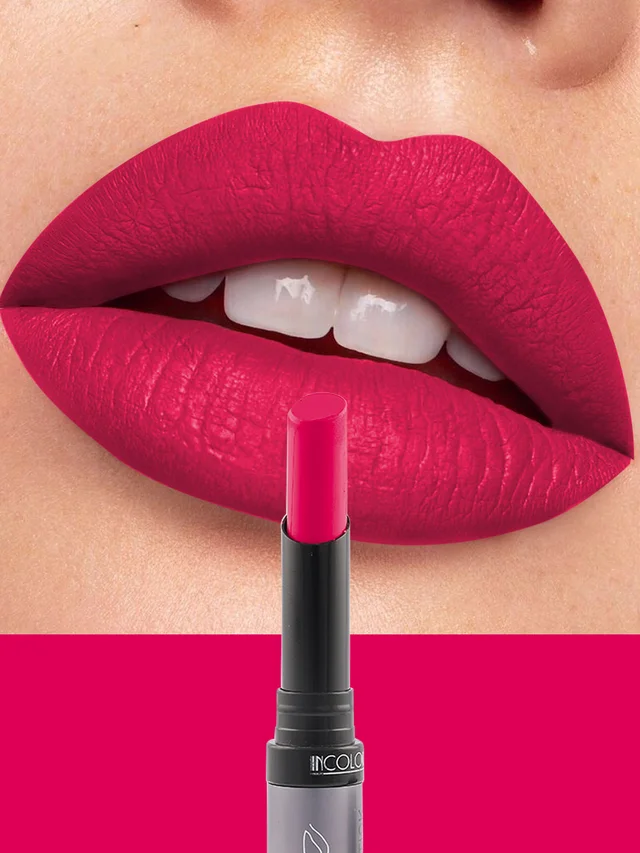 Incolor Lipfinity Non-Transfer Lipstick Shade 10 | Intense Matte Finish | Long-Lasting Wear | Smudge-Proof & Lightweight Texture | Hydrating Formula & Travel-Friendly Size