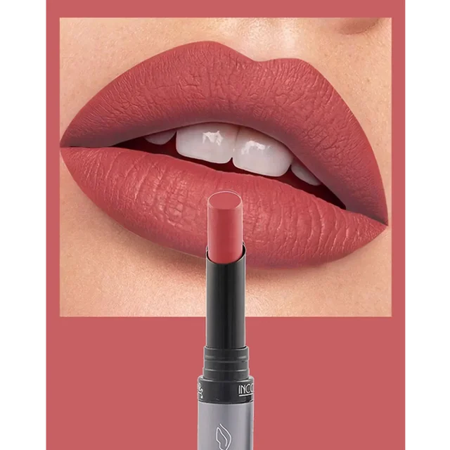 Incolor Lipfinity Non-Transfer Lipstick Shade 11 | Intense Matte Finish | Long-Lasting Wear | Smudge-Proof & Lightweight Texture | Hydrating Formula & Travel-Friendly Size