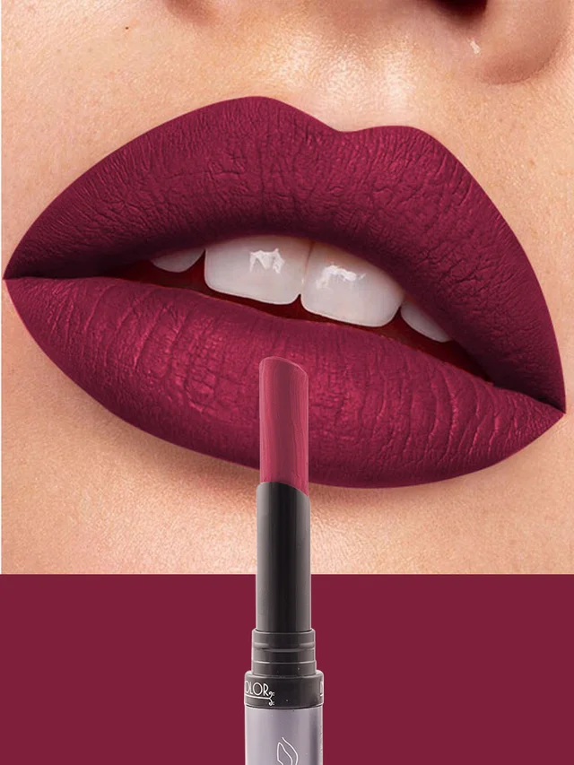 Incolor Lipfinity Non-Transfer Lipstick Shade 13 | Intense Matte Finish | Long-Lasting Wear | Smudge-Proof & Lightweight Texture | Hydrating Formula & Travel-Friendly Size