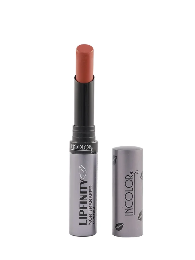 Incolor Lipfinity Non-Transfer Lipstick Shade 15 | Intense Matte Finish | Long-Lasting Wear | Smudge-Proof & Lightweight Texture | Hydrating Formula & Travel-Friendly Size