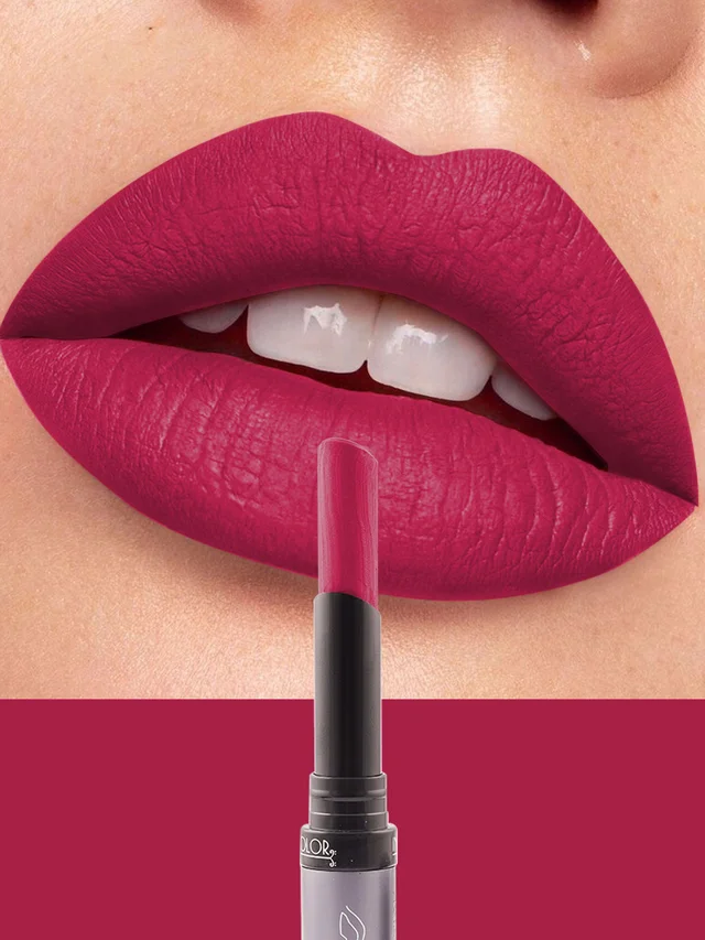 Incolor Lipfinity Non-Transfer Lipstick Shade 21 | Intense Matte Finish | Long-Lasting Wear | Smudge-Proof & Lightweight Texture | Hydrating Formula & Travel-Friendly Size