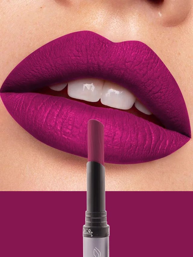 Incolor Lipfinity Non-Transfer Lipstick Shade 26 | Intense Matte Finish | Long-Lasting Wear | Smudge-Proof & Lightweight Texture | Hydrating Formula & Travel-Friendly Size