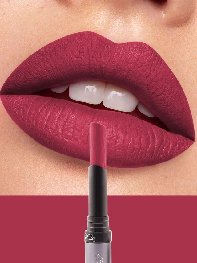 Incolor Lipfinity Non-Transfer Lipstick Shade 30 | Intense Matte Finish | Long-Lasting Wear | Smudge-Proof & Lightweight Texture | Hydrating Formula & Travel-Friendly Size