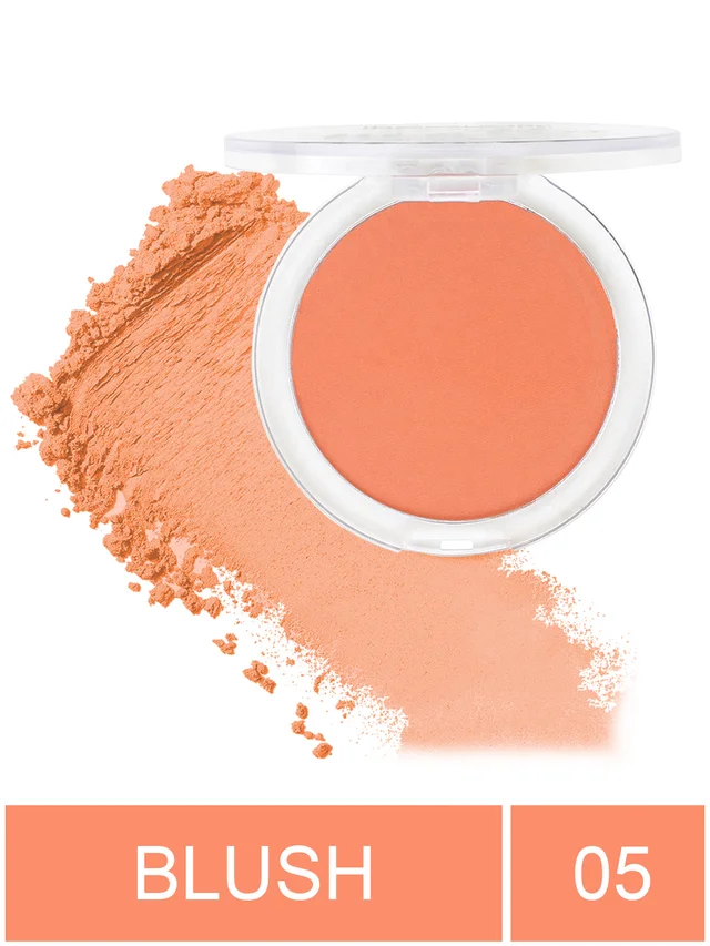 Incolor Long Lasting Matt Touch Blusher 5g Shade 05 | Smooth Matte Cheek Blush Powder, Lightweight Texture, Blendable & Buildable Color for Long-Lasting Finish