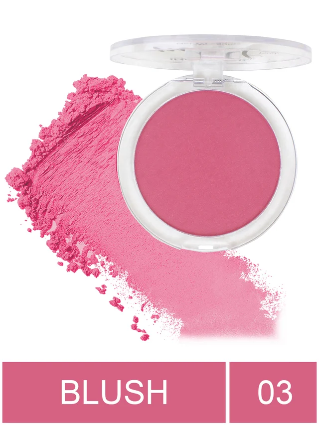 Incolor Long Lasting Matt Touch Blusher 5g Shade 03 | Smooth Matte Cheek Blush, Lightweight Powder, Blendable & Buildable Color for Natural Long-Wear Finish