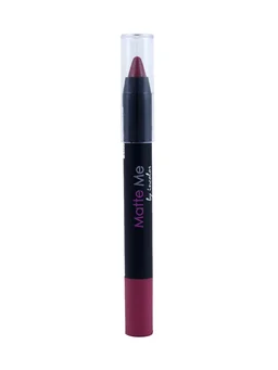 Incolor Matte Me Crayon Pencil Lipstick 01 Kitty Party | Smooth Matte Finish & Long-Lasting | Lightweight & Full Coverage Lip Color Crayon for Daily & Party Wear