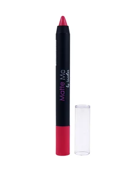 Incolor Matte Me Crayon Pencil Lipstick 02 On the Beach | Rich Matte Finish & Creamy Texture | Long-Lasting & Lightweight Lip Crayon for Smooth & Bold Everyday Looks