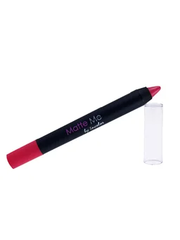 Incolor Matte Me Crayon Pencil Lipstick 02 On the Beach | Rich Matte Finish & Creamy Texture | Long-Lasting & Lightweight Lip Crayon for Smooth & Bold Everyday Looks