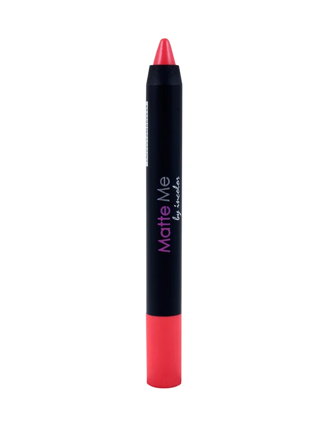 Incolor Matte Me Crayon Pencil Lipstick 05 Interview | Creamy Matte Finish & High Pigmentation | Long-Lasting Wear & Precise Crayon Design | Lightweight Formula for Daily Elegance
