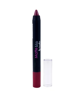 Incolor Matte Me Crayon Pencil Lipstick 10 Masquerade| Bold Matte Finish & Creamy Texture | Long-Lasting Wear & Precise Crayon Design | Lightweight Formula for All-Day Comfort