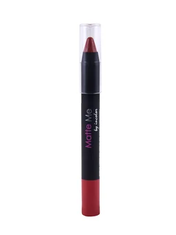 Incolor Matte Me Crayon Pencil Lipstick 13 Seducation| Luxurious Matte Finish & Creamy Texture | Long-Lasting Wear & Precise Crayon Design | Lightweight Formula for All-Day Comfort