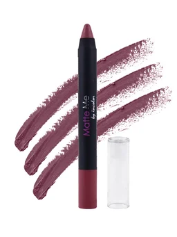 Incolor Matte Me Crayon Pencil Lipstick 14 Summer Breeze| Bold Matte Finish & Creamy Application | Long-Lasting Color & Lightweight Texture | Precise & Travel-Friendly Crayon