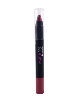 Incolor Matte Me Crayon Pencil Lipstick 14 Summer Breeze| Bold Matte Finish & Creamy Application | Long-Lasting Color & Lightweight Texture | Precise & Travel-Friendly Crayon