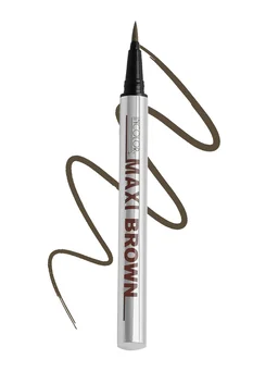 Incolor Maxi Pen Eyeliner 2gm Shade 03 Brown for Women | Highly Pigmented Brown | Long Lasting | Smudge Proof | Easy Sketch Pen Tip | Matte Finish