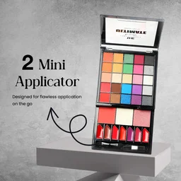 Incolor Urban Choice Ultimate Makeup Palette with Highly Pigmented Matte & Shimmer Shades | Smooth Blendable Texture | Long Lasting Makeup Kit for Women